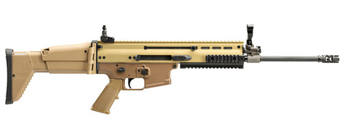 FN SCAR 16S NRCH 5.56x45mm, 16.25" Barrel, Flat Dark Earth, 10rd - Firearm | The Gun Shop