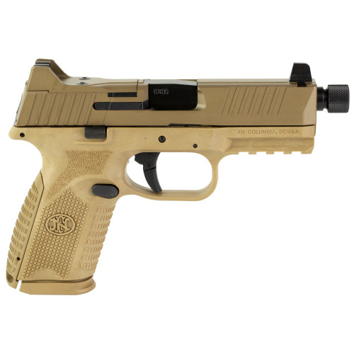 FN 509 Tactical 9mm, 4.5" Threaded Barrel, Flat Dark Earth, 10rd - Firearm | The Gun Shop