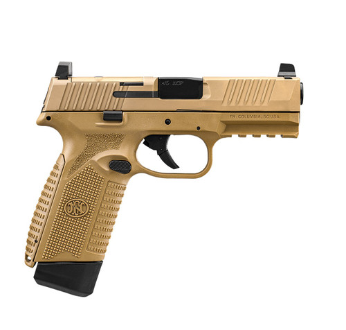 FN 545 MRD 45 ACP, 4.1" Barrel, Flat Dark Earth, Optics Ready, 10rd - Firearm | The Gun Shop