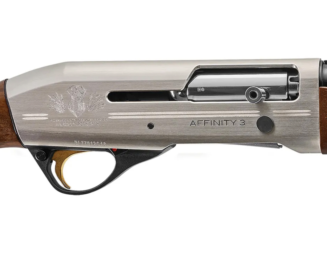 Franchi Affinity 3 Companion 12 Ga, 28" Barrel, 3", GSP Engraving, AA Walnut, 4rd