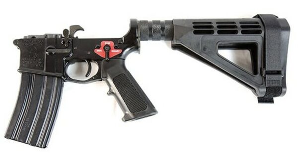 Franklin Armory Built Lower Receiver, BFSIII, SB Tactical SBM4, Pistol Configuration