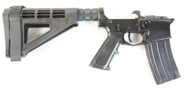 Franklin Armory Built Lower Receiver, BFSIII, SB Tactical SBM4, Pistol Configuration