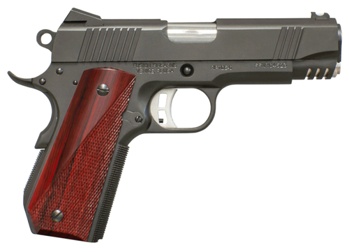 Fusion Freedom Riptide C 10mm, 4.25" Barrel, Black, Red Cocobolo Grip, Picatinny Rail, 8rd - 1911 Guns | The Gun Shop