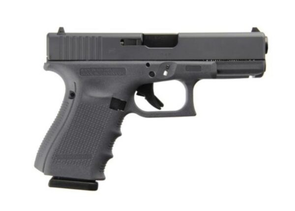 Glock G19 G4 Full Gray 9mm 4" Barrel 15 Rd Mag