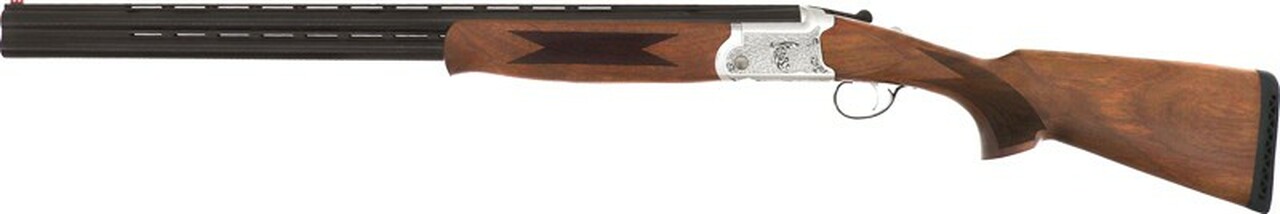 TriStar Trinity LT O/U 28ga 28" VR Barrel Walnut Stock Silver Alloy Receiver