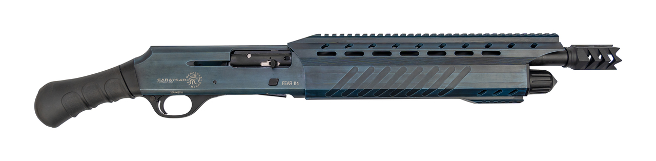 Garaysar FEAR-114 Shorty 12 Ga, 14" Barrel, Blue/Turqoise, 5rd
