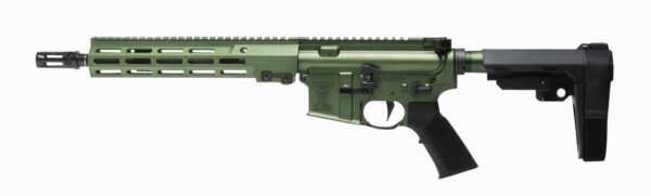 Geissele Super Duty .223/5.56, 11.5" Barrel, SBA3, OD Green, 30rd