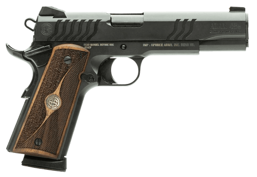 GForce Balistik Defense Adam 1911 45 ACP, 5" Barrel, Black Cerakote, 8rd - 1911 Guns | The Gun Shop