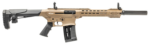 GForce GF-25 12 Ga, 3" Chamber 18.5" Barrel, Flat Dark Earth, Black Stock/Grip, 5rd - AR-15 Shotguns | The Gun Shop