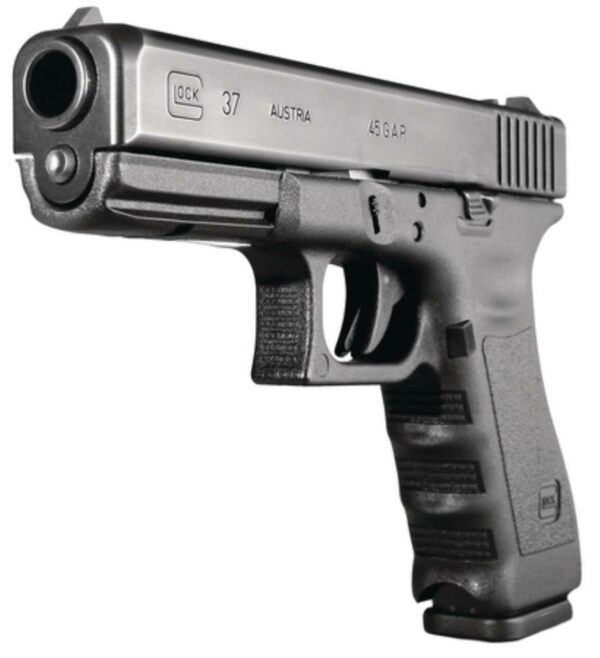 Glock 37 .45 GAP 4.6" Barrel Black Finish Fixed Sights Refurbished 8rd Mag