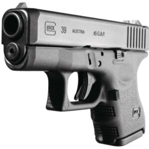 Glock G39 .45 GAP 3.47" Barrel Black Finish Fixed Sights Refurbished 6rd