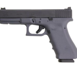 Glock 17 Vickers Tactical Custom 9MM Gray Finish, 2 17 Rd Mags