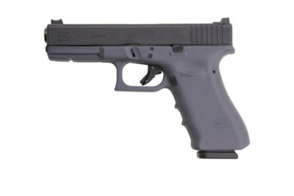 Glock 17 Vickers Tactical Custom 9MM Gray Finish, 2 17 Rd Mags