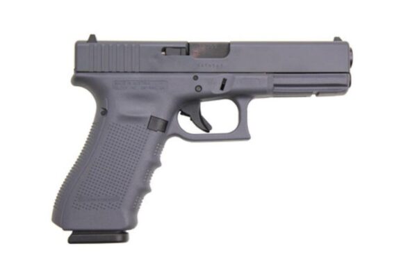 Glock 17 Gen4 9mm, Full Gray Frame/Slide, 17+1