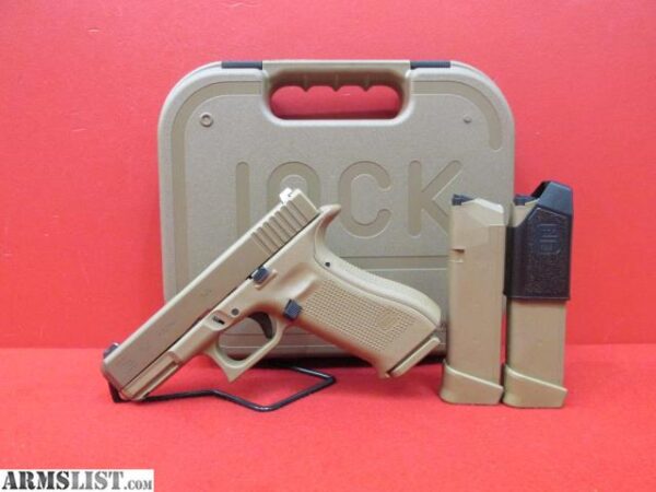 ARMSLIST - For Sale: Glock G19X Coyote Brown 9mm 4" Semi-Auto Pistol (946)