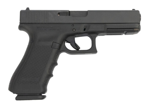 Glock 17 Gen4 AUS Used 9mm, 4.49" Barrel, Contrast Sights, Black, 17rd