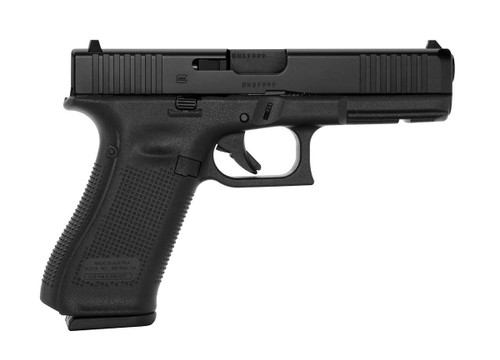 *USED* Glock 17 Gen 5 9mm, 4.49" Barrel, Black, Fixed Sights, 17rd - Firearm | The Gun Shop