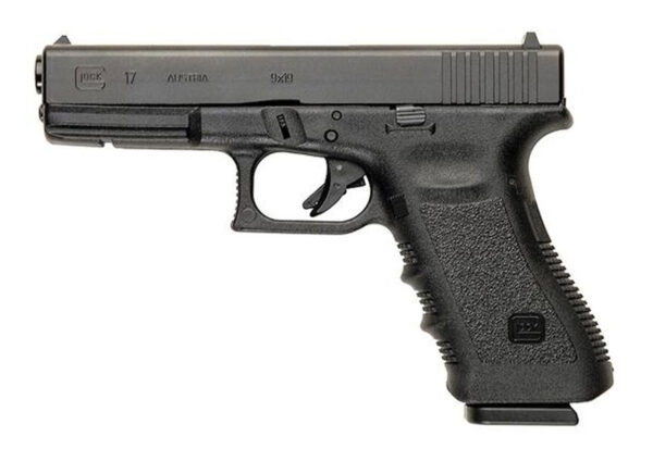 Glock G17 Gen3 AUS 9mm, 4.48" Barrel, Fixed Sights, Black, 17d