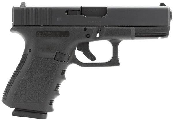 Glock G19 Gen3 *CA Legal* 9mm, 4" Barrel, Fixed Sights, Black, 10rd