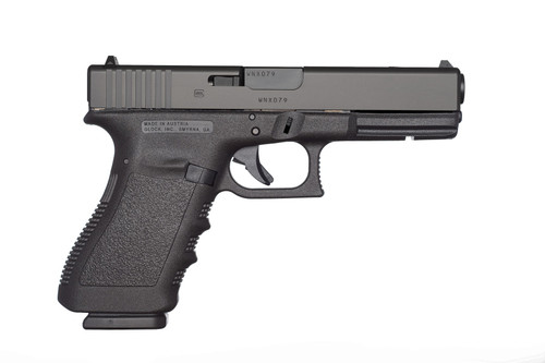 Glock G21 Gen 3 45 ACP, 4.5" Barrel, Black, Glock Night Sights, 10rd - Firearm | The Gun Shop