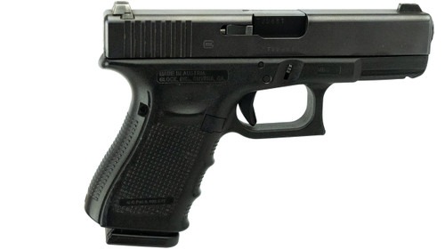 Glock USED G23 40 Smith & Wesson, 4" Barrel, Black, Fixed Sights, 13rd - Firearm | The Gun Shop
