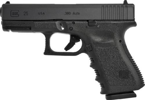 Glock G25 Gen 3 TALO 380 ACP, 4.02" Barrel, Black, Fixed Sights, 15rd - Concealed Carry Guns | The Gun Shop