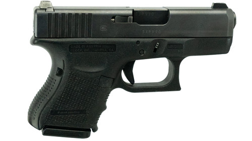 Glock USED G27 Gen 4 40 Smith & Wesson, 3.5" Barrel, Black, Fixed Sights, 9rd - Firearm | The Gun Shop