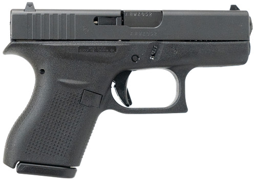 *USED* Glock G42 380 ACP, 3.25" Barrel, Black, 6rd - Concealed Carry Guns | The Gun Shop