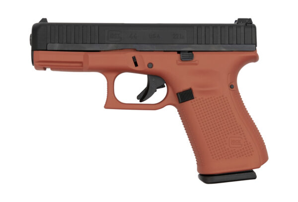 Glock 44 .22 LR, 4" GMB, Adjustable Sights, Copper Suede, 10rd