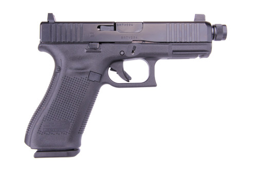 Glock G45 Gen 5 9mm, 4.02" Threaded Barrel, Black, Polymer Frame, 10rd - Exclusive Guns | The Gun Shop