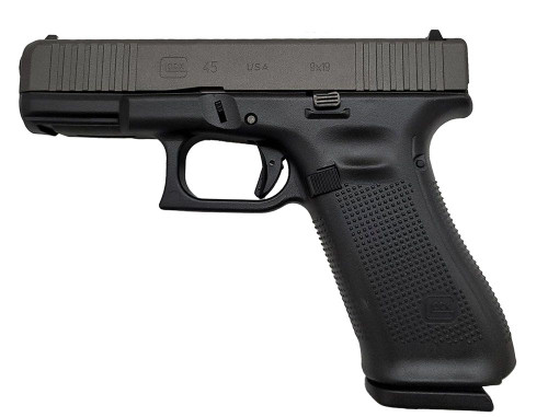 Glock G45 9mm, 4.02" Barrel, Tungsten Slide Cerakote, 17rd - Firearm | The Gun Shop