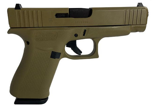 Glock 48 Gen 5 Custom 9mm, 4.17" Barrel, Flat Dark Earth, 10rd - Firearm | The Gun Shop
