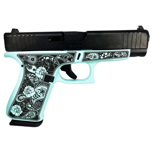 Glock 48 "Tiffany Paisley Frame" 9mm, 4.17" Barrel, 10rd - Firearm | The Gun Shop