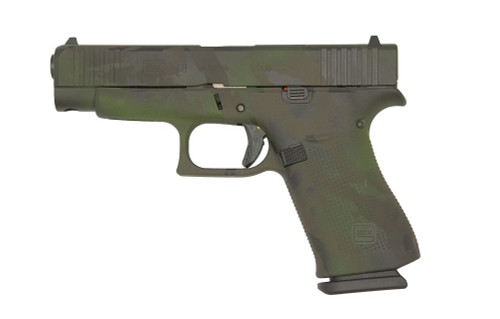 Glock G48 9mm, 4.17" Barrel, Faded Black Camo, 10rd - Firearm | The Gun Shop