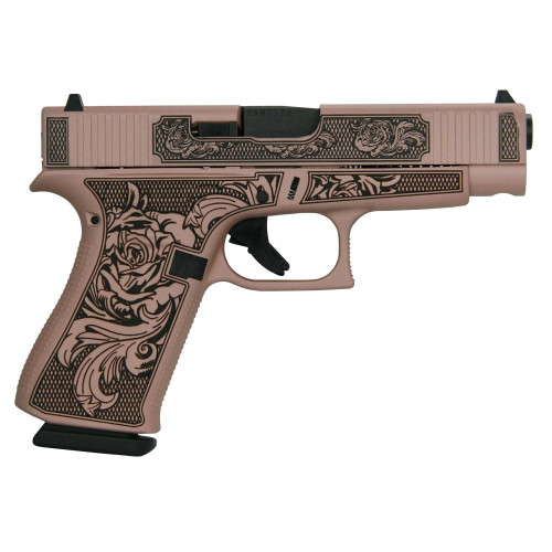 Glock 48 Custom "Glock n Roses II" 9mm, 4.17" Barrel, 10rd - Firearm | The Gun Shop