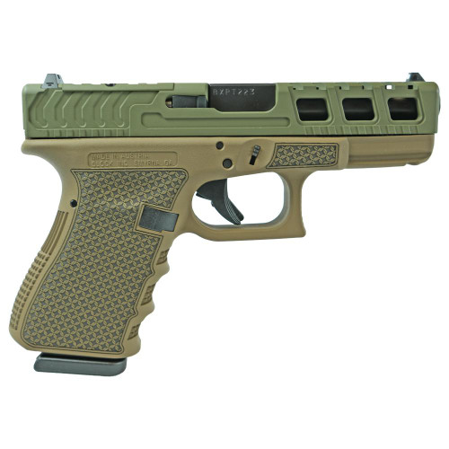 Glock 19 Gen 3 9mm, 4.01" Barrel, "Thrasher" Custom, 15rd - Firearm | The Gun Shop