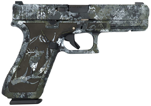 Glock G20 Gen 4 10mm, 4.61" Barrel, Alpine Camo Cerakote, 15rd - Firearm | The Gun Shop