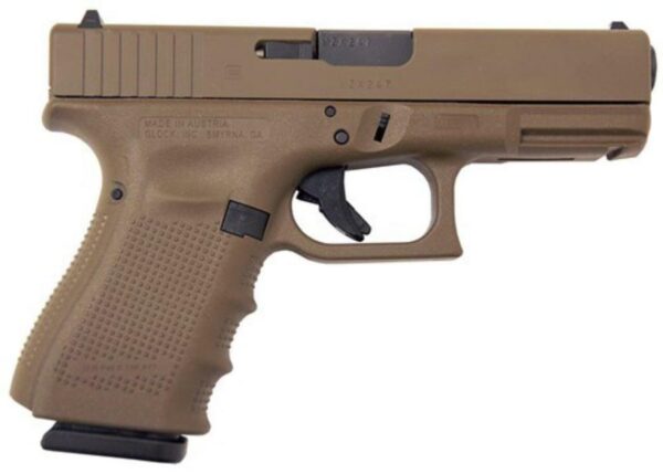 Glock 23 G4 FDE Frame & Slide .40 SW 13 Rd FS