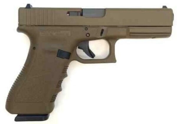 Glock 17 G3, 9mm, Fixed Sights, Full Flat Dark Earth