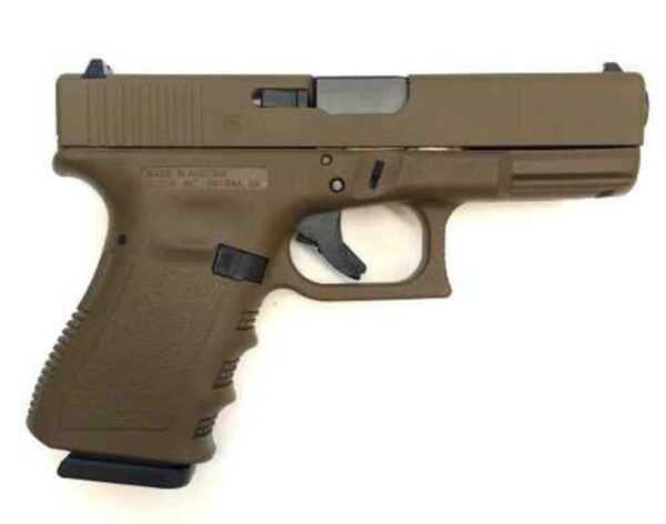 Glock 23 G3, 40 S&W, Full Flat Dark Earth Cerakote Finish, FS, 13 Rd
