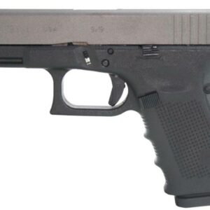 Glock G19 Gen4 9mm, 4" Barrel, Tungsten Slide Finish 15rd Mag