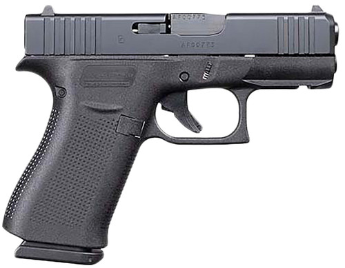 Glock G43X Sub-Compact 9mm, 3.41" Barrel, Black, Polymer Frame, 10rd - Concealed Carry Guns | The Gun Shop