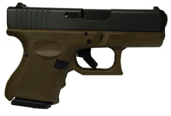 Glock G27 Gen4 .40SW Flat Dark Earth Finish, 9 Rd Mag
