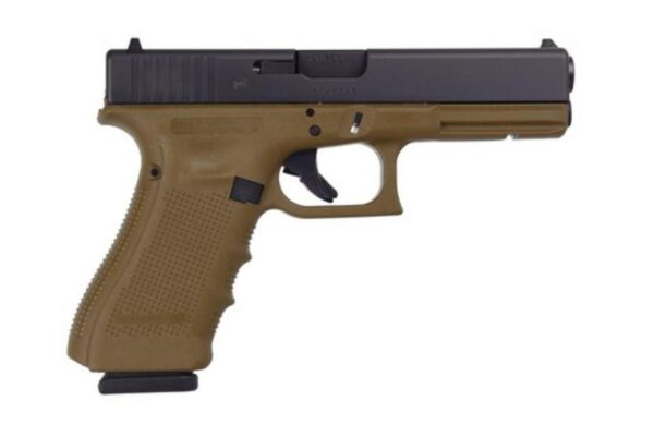 Glock G22 G4, .40 S&W, 4.48", 10rd, Fixed Sights, Flat Dark Earth Frame