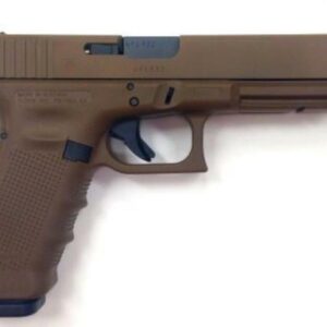 Glock G35 Gen4 40SW, Full Flat Dark Earth Finish, Rail, 3x15rd Mags