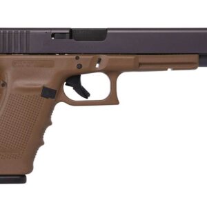 Glock 40 Gen4 MOS, 10mm, 6" Barrel, Dark Earth, Optic Ready, 3x 15rd Mags