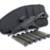 Grand Power Stribog Peace Keeper Package, SP9A1 Gen2, 9mm, 8" Barrel, Sig Romeo-MSR, Folding SB Tactical Brace, Black, 6 x 30rd Magazines, US Peace Keeper SMG/SBR Case
