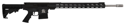 Great Lakes AR-10 243 Win, 24" Barrel, Black, M-Lok Handguard, 5rd - AR-10 Rifles | The Gun Shop