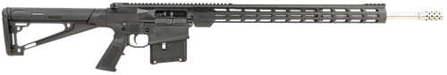 Great Lake AR-10 7mm Remington Mag, 24" Barrel, Black, 5rd - AR-10 Rifles | The Gun Shop