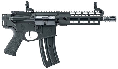 Hammerli Tac R1 C 22 LR, 9" Threaded Barrel, Black, No Brace, 20rd - AR-15 Pistols | The Gun Shop